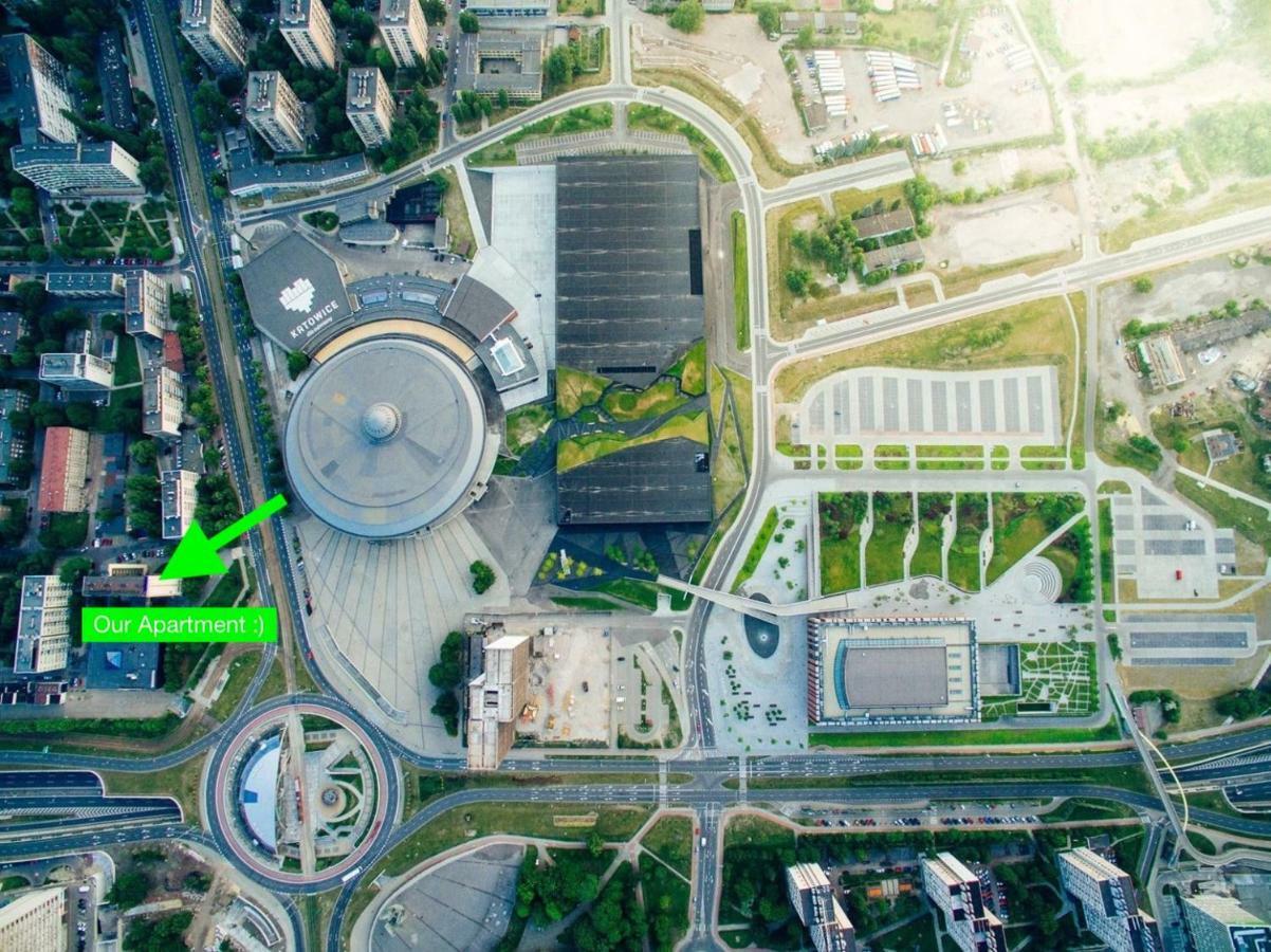 Apartament Katowice Centrum Ngoại thất bức ảnh